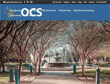 Tablet Screenshot of ocssolutions.com